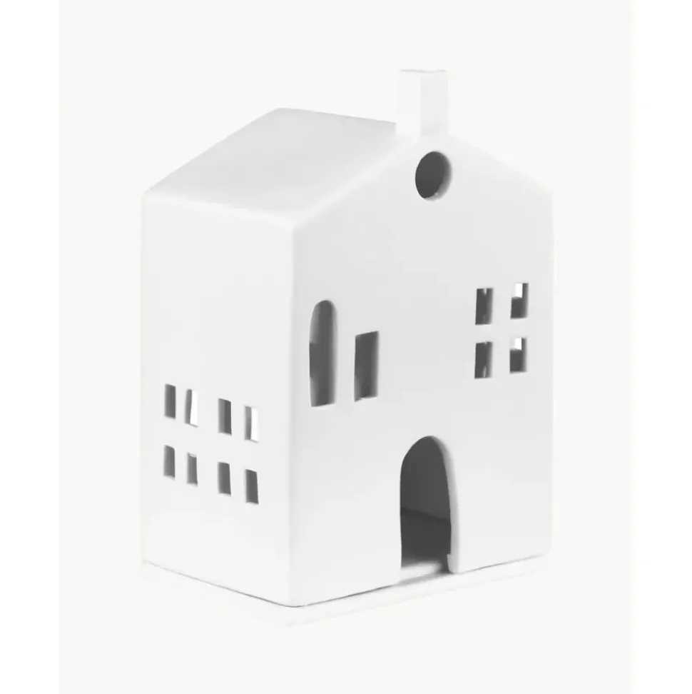 Portavela De Porcelana Living