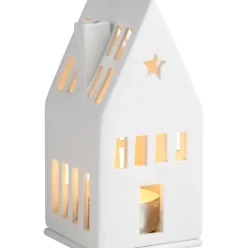 Portavela De Porcelana Living