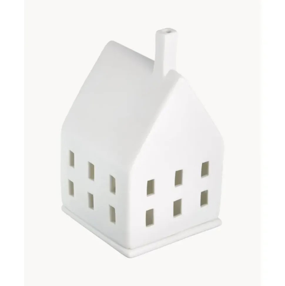 Portavela De Porcelana Living