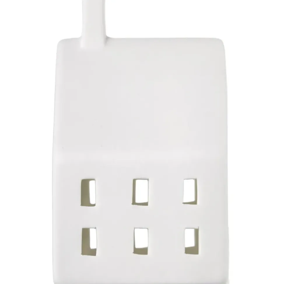 Portavela De Porcelana Living