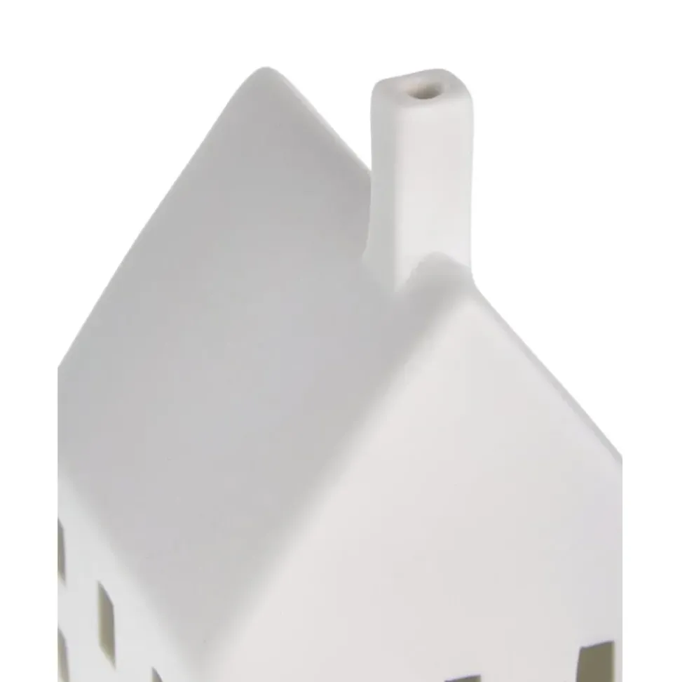 Portavela De Porcelana Living