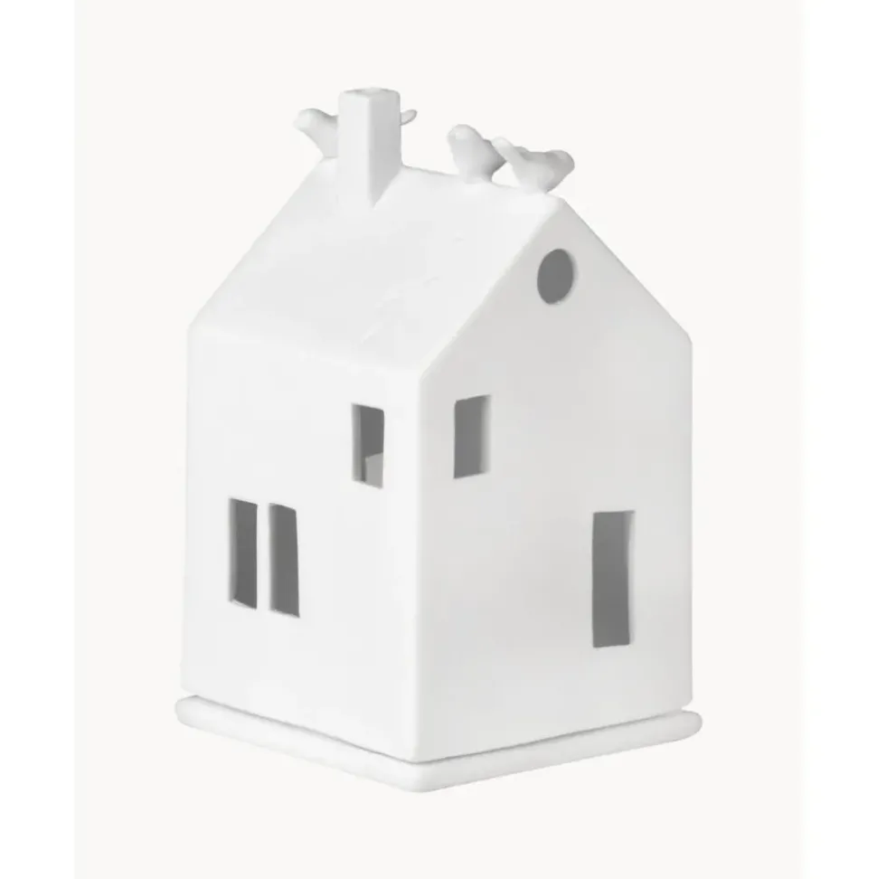 Portavela De Porcelana Living