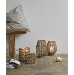 Portavelas De Madera Silba