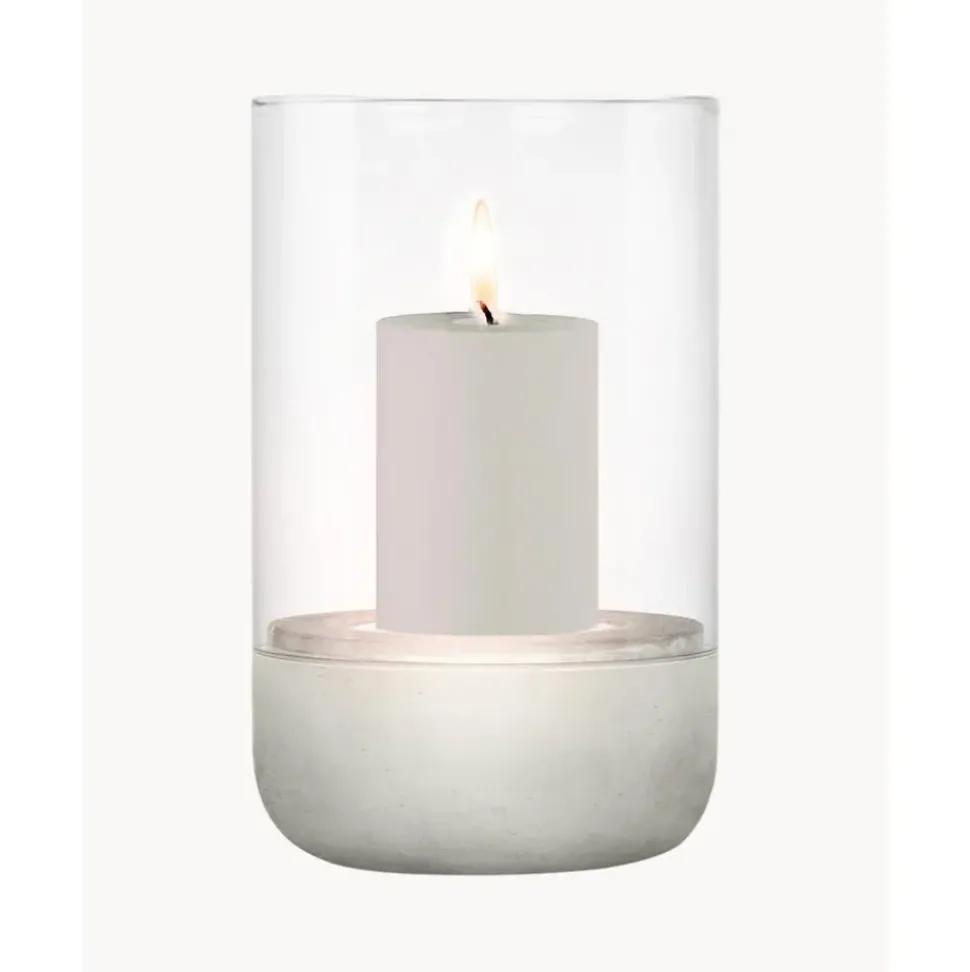 Portavelas De Vidrio Calma