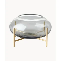 Portavelas De Vidrio Hurricane