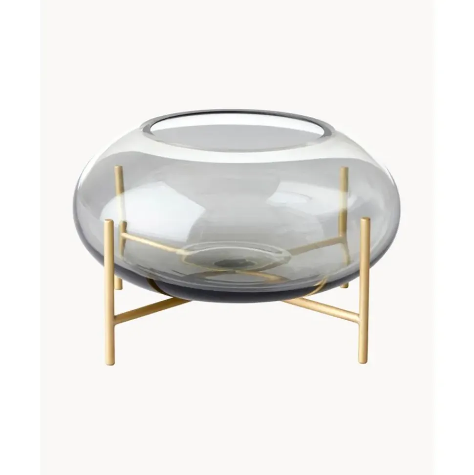 Portavelas De Vidrio Hurricane