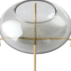 Portavelas De Vidrio Hurricane