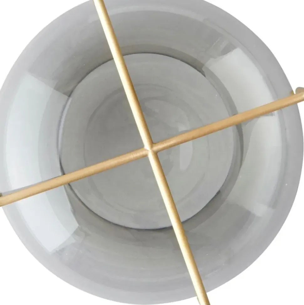 Portavelas De Vidrio Hurricane