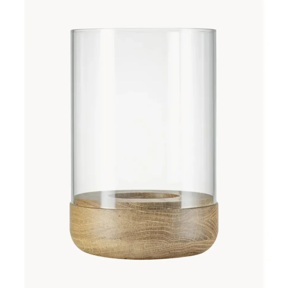 Portavelas De Vidrio Lanto, 23 Cm