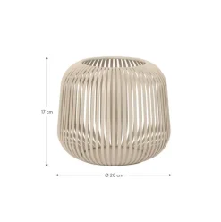 Portavelas Lito, 17 Cm