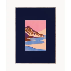 Poster Orange Landscape