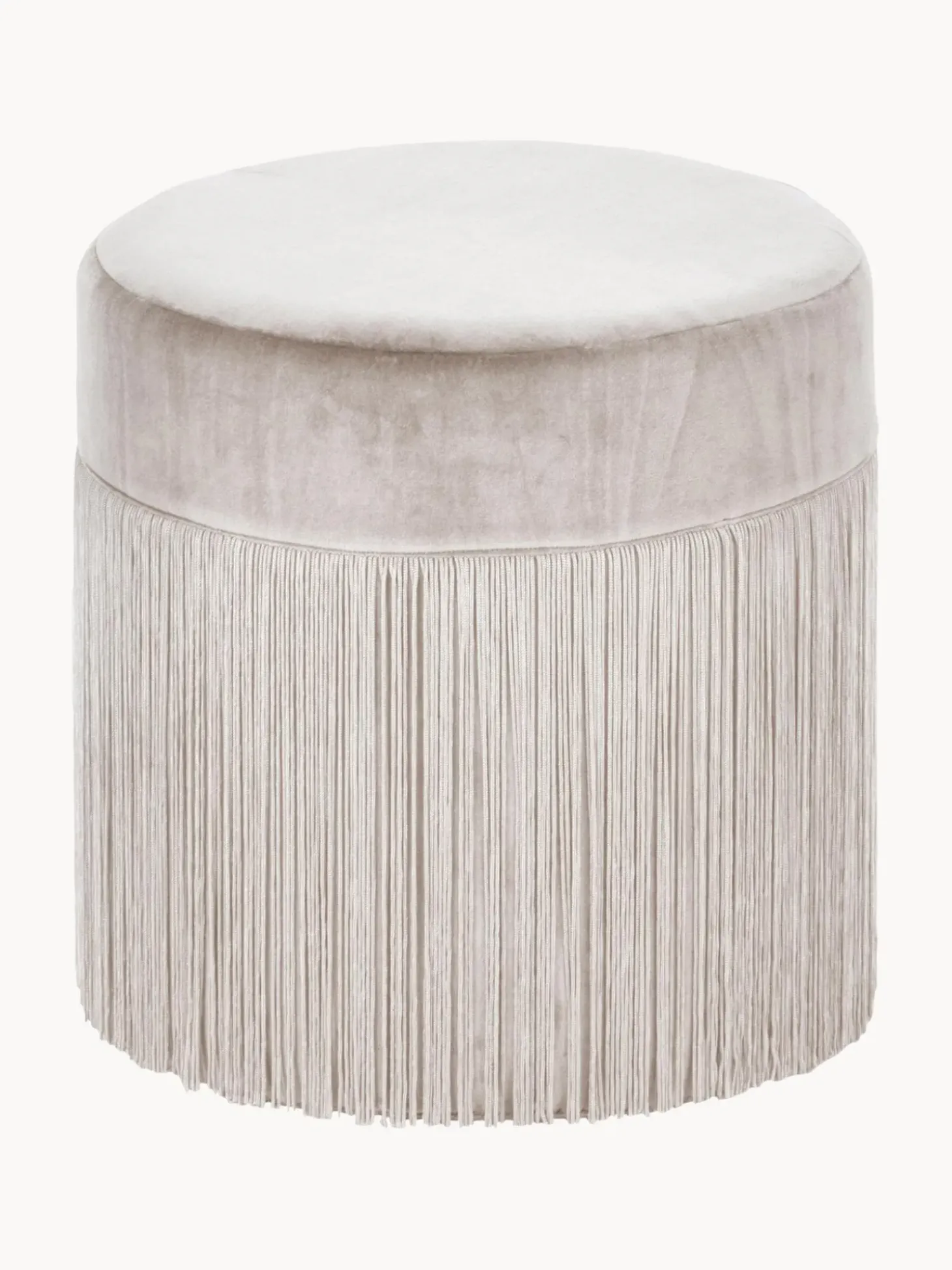 Puf Con Flecos Adriana