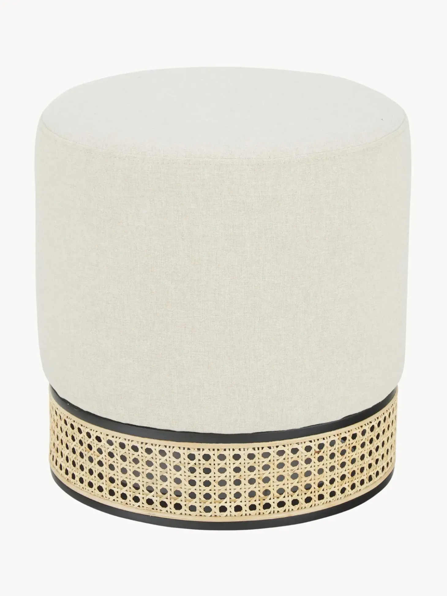 Puf Con Tejido Vienes Mara