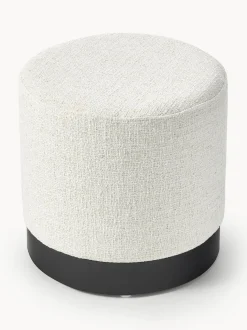 Puf De Tejido Boucle Orchid