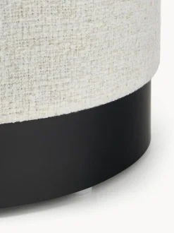 Puf De Tejido Boucle Orchid