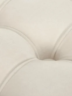 Puf De Terciopelo Chiara, Con Espacio De Almacenamiento