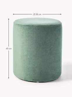 Puf De Terciopelo Daisy