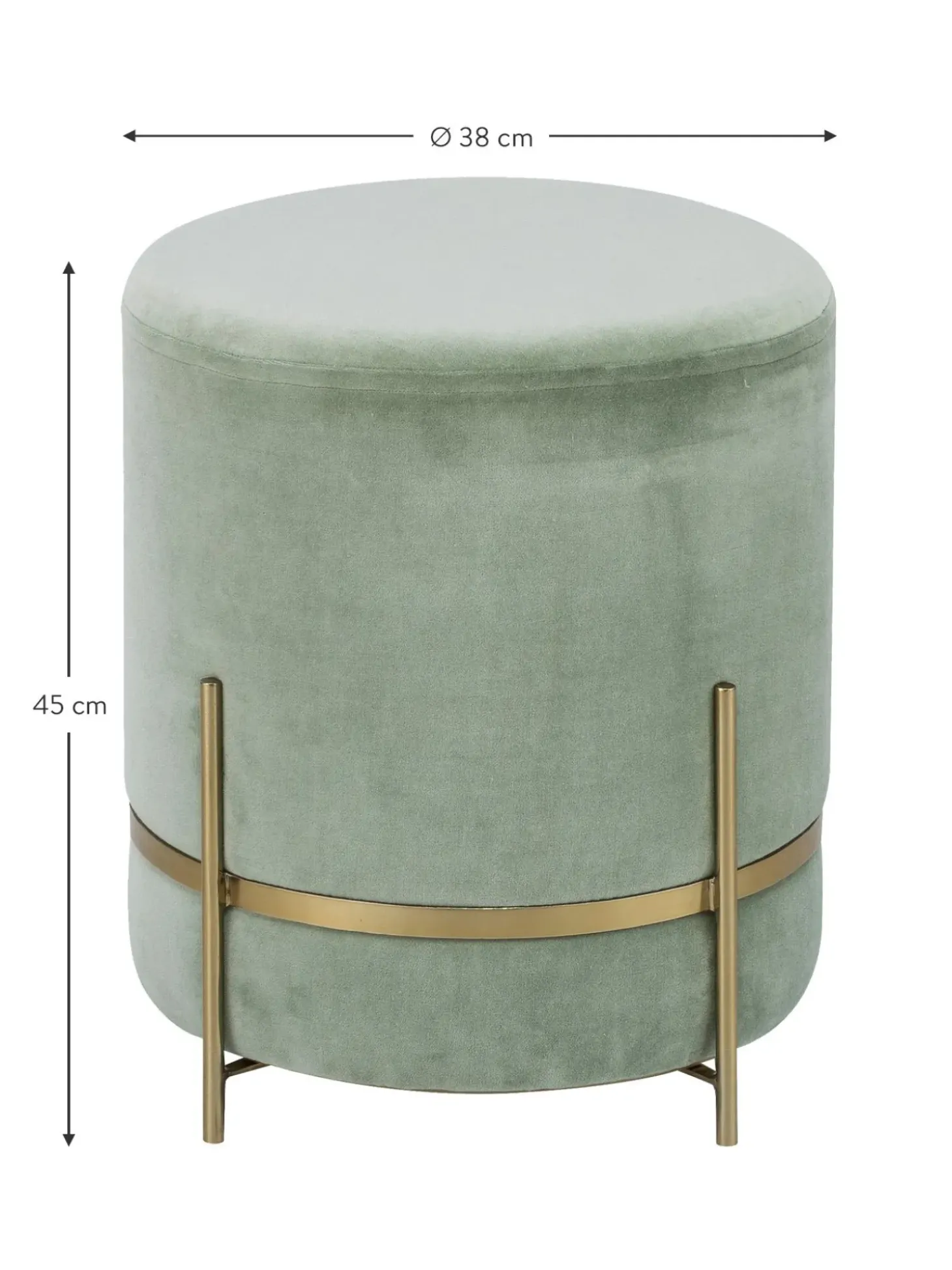 Puf De Terciopelo Haven