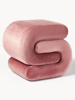 Puf De Terciopelo Merle