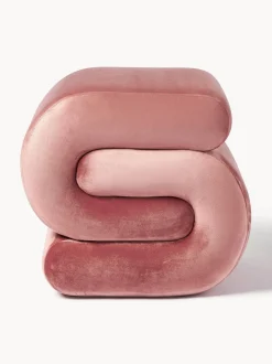 Puf De Terciopelo Merle