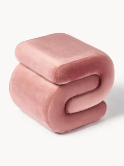 Puf De Terciopelo Merle