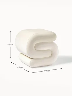 Puf De Terciopelo Merle