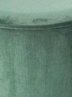 Puf De Terciopelo Orchid