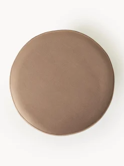 Puf De Terciopelo Orchid