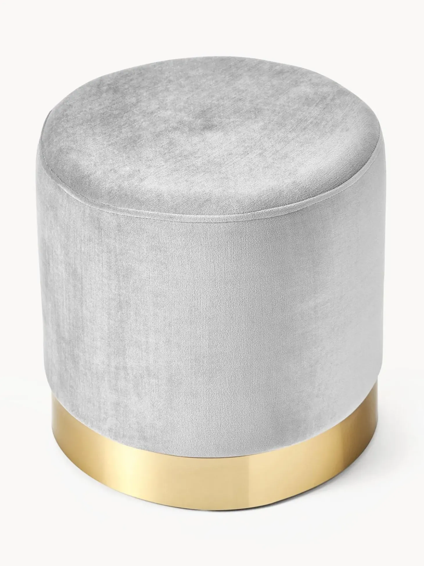 Puf De Terciopelo Orchid