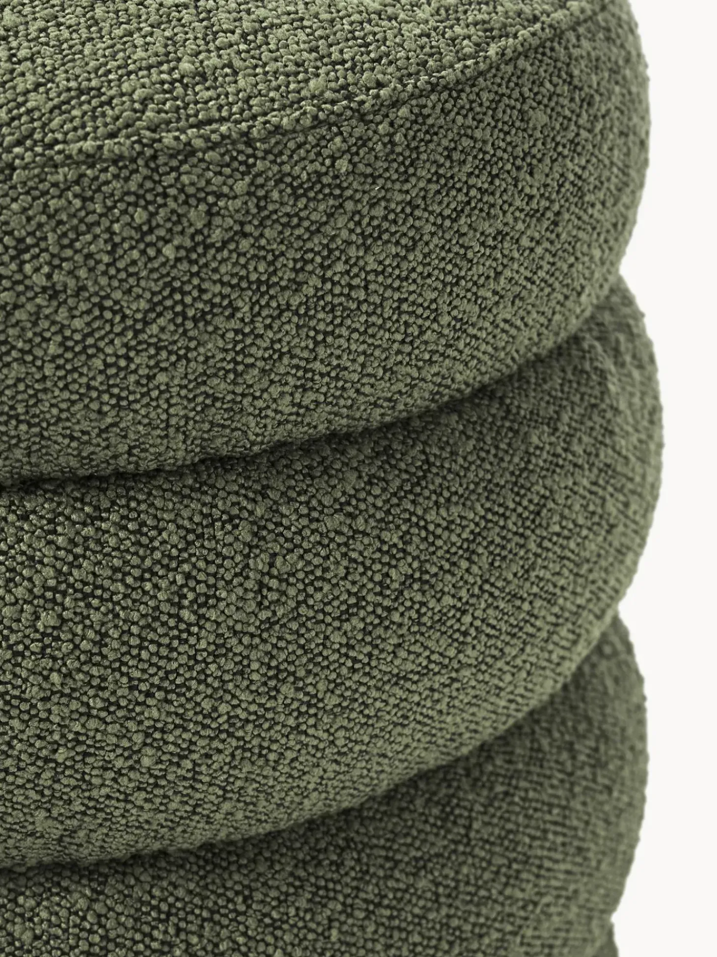 Puf En Tejido Boucle Alto