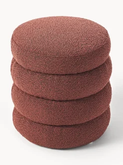 Puf En Tejido Boucle Alto