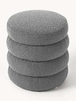 Puf En Tejido Boucle Alto