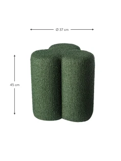 Puf En Tejido Boucle Clover