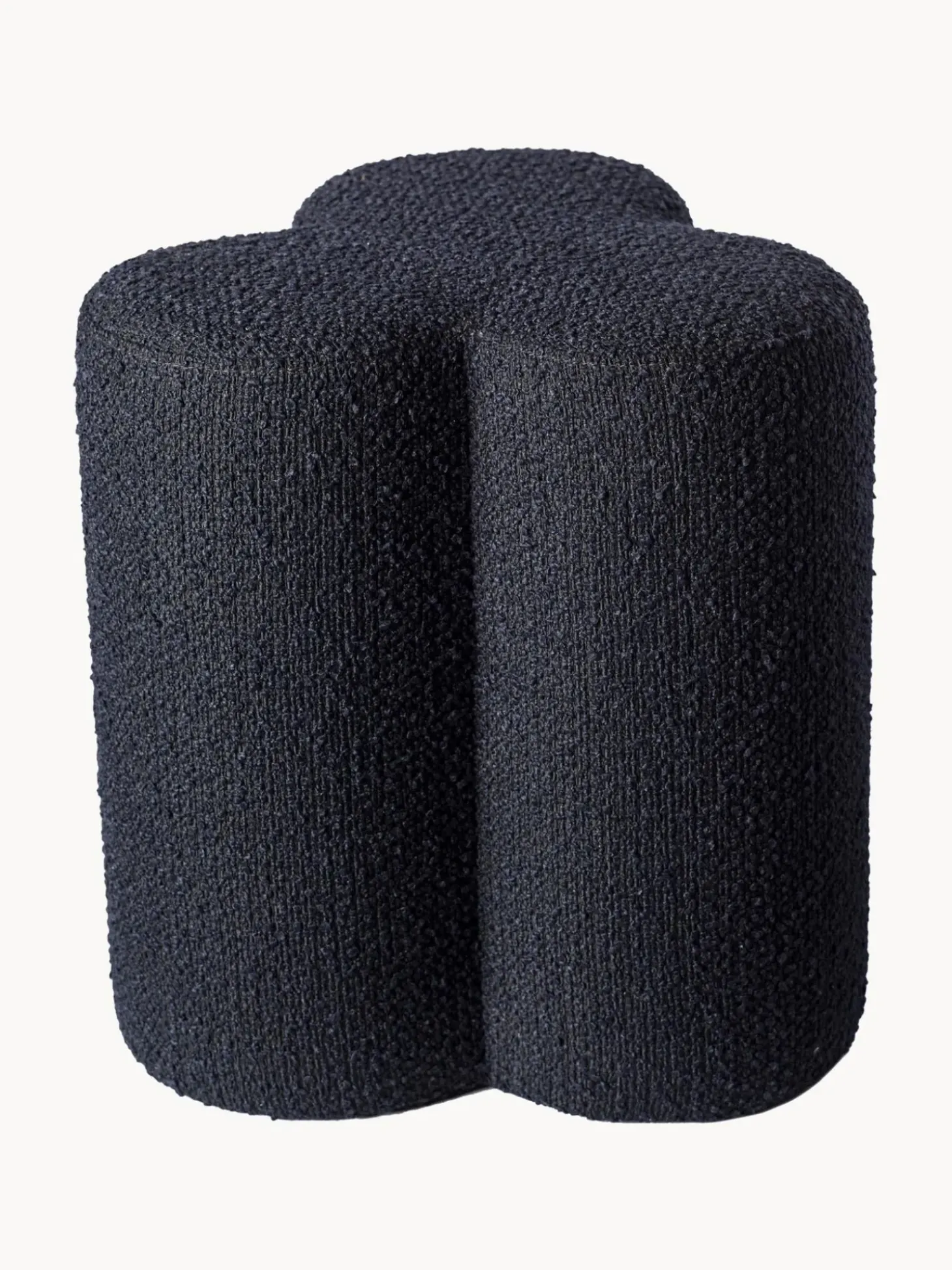 Puf En Tejido Boucle Clover