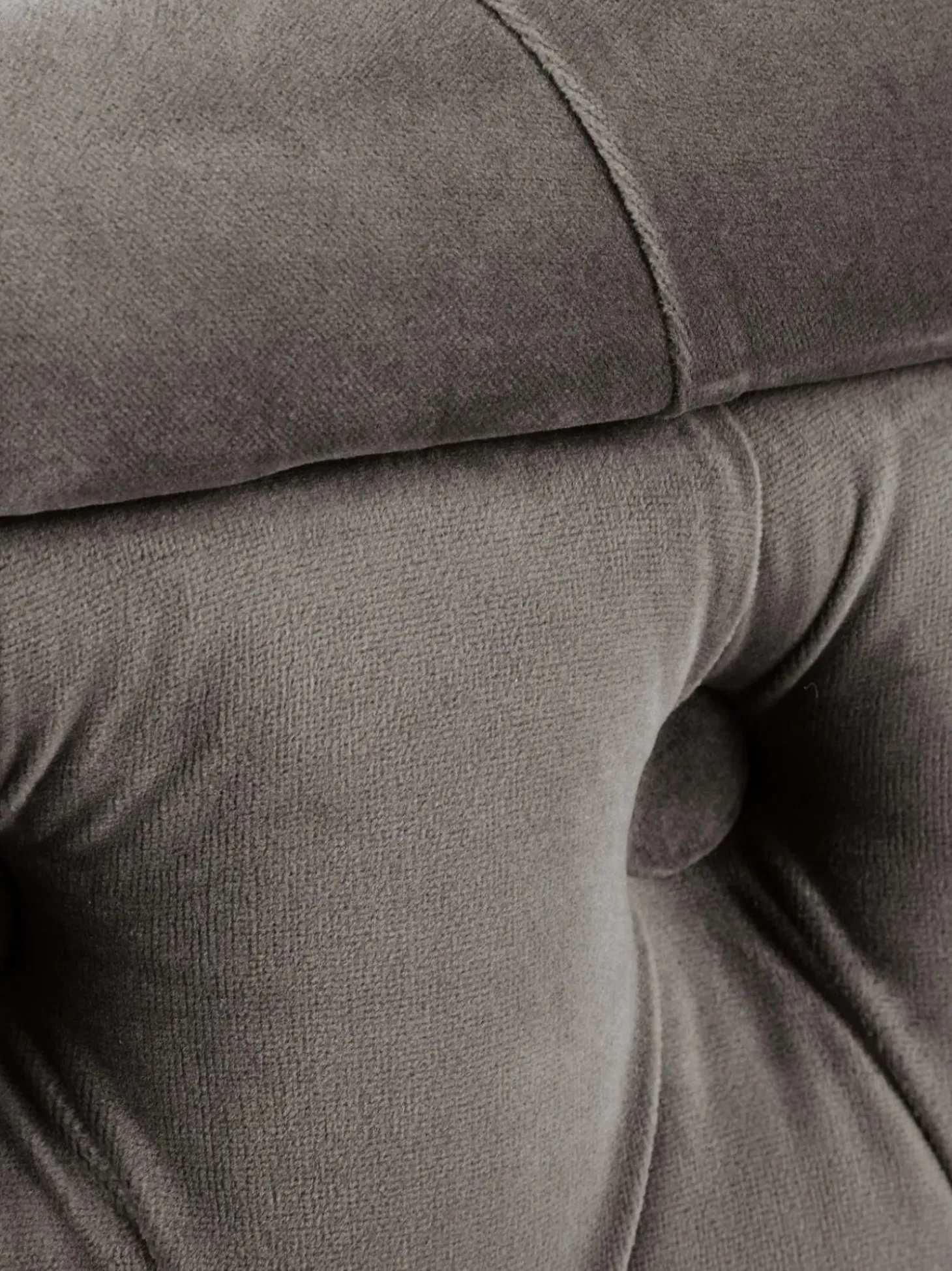 Puf Grande De Terciopelo Chiara, Con Espacio De Almacenamiento