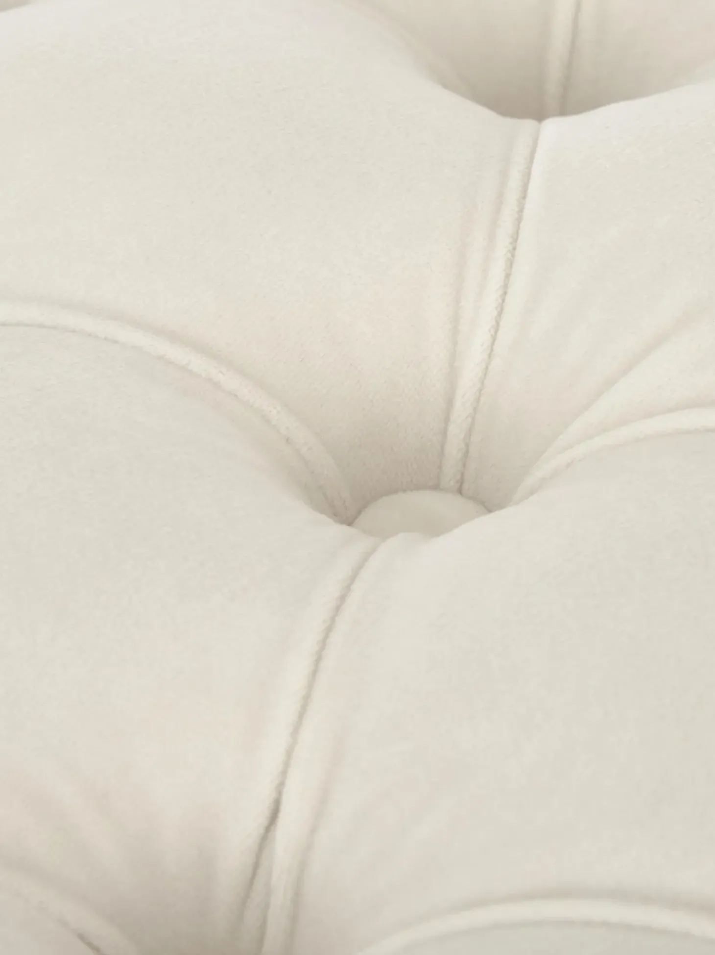 Puf Grande De Terciopelo Chiara, Con Espacio De Almacenamiento