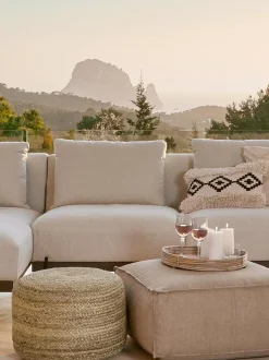 Puff Artesanal De Yute Bono