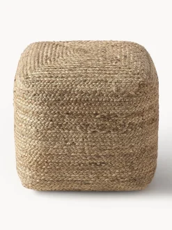 Puff Artesanal De Yute Bono
