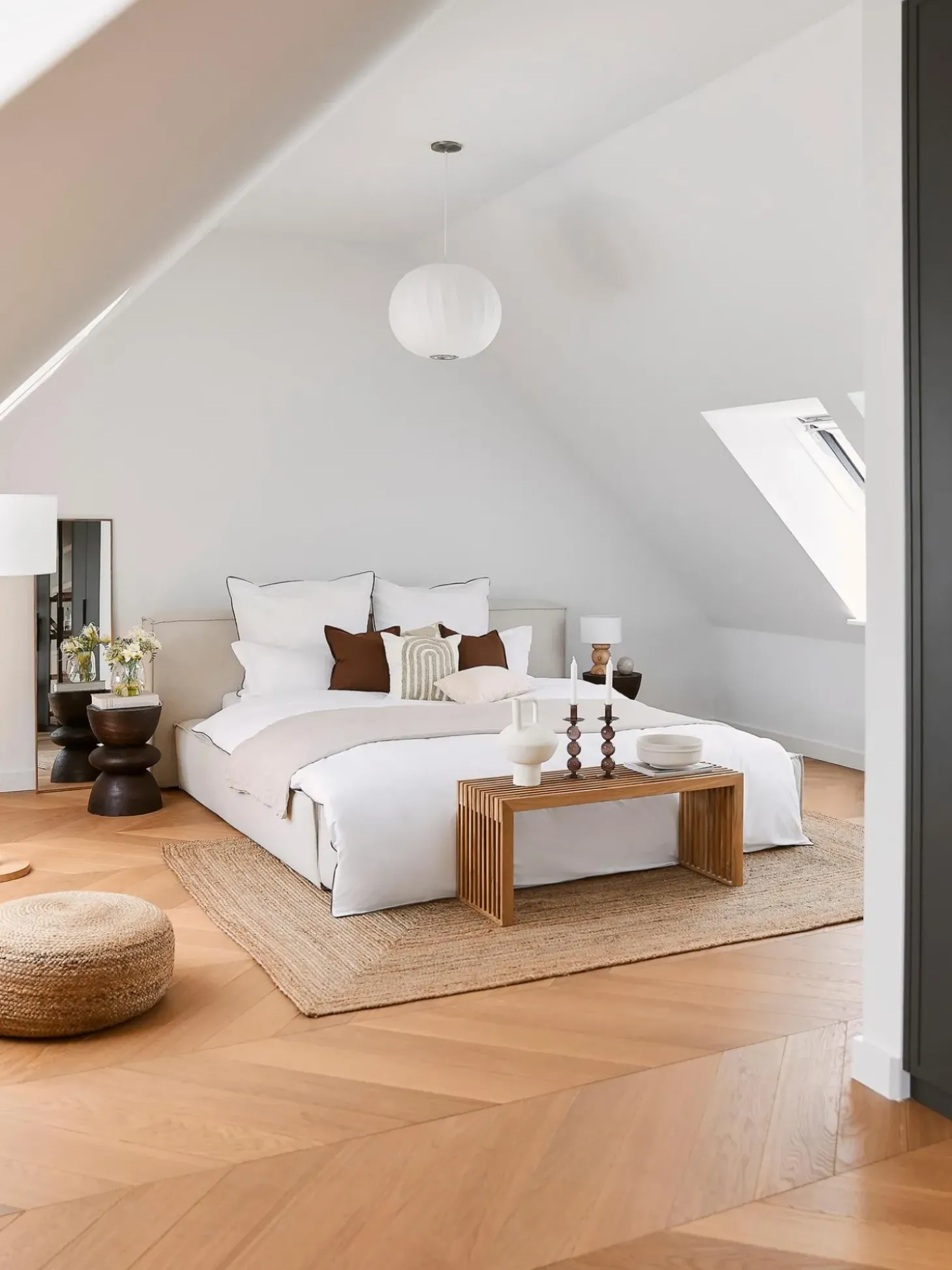 Puff Artesanal De Yute Bono