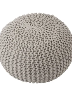 Puff De Punto Artesanal Dori