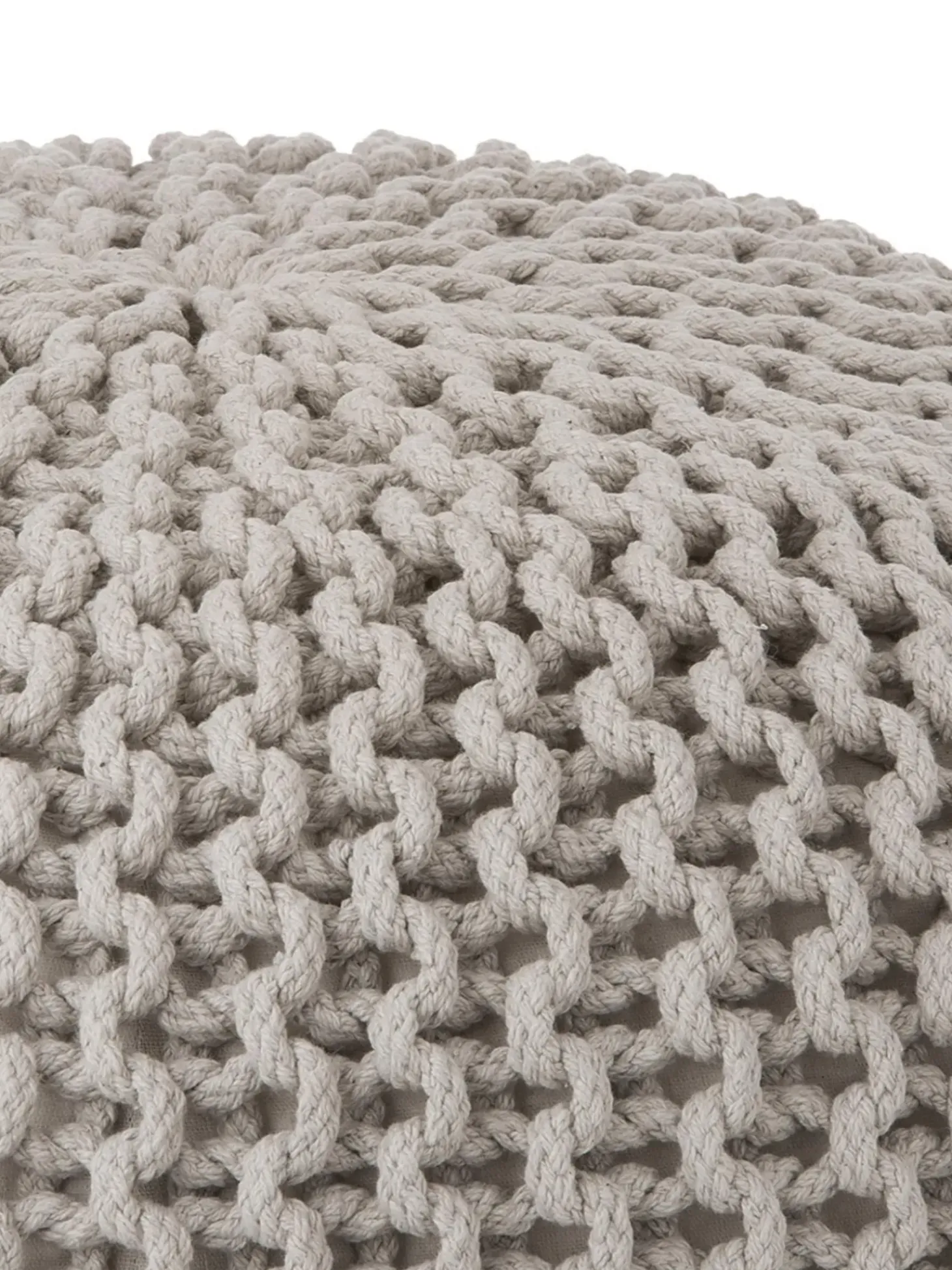 Puff De Punto Artesanal Dori