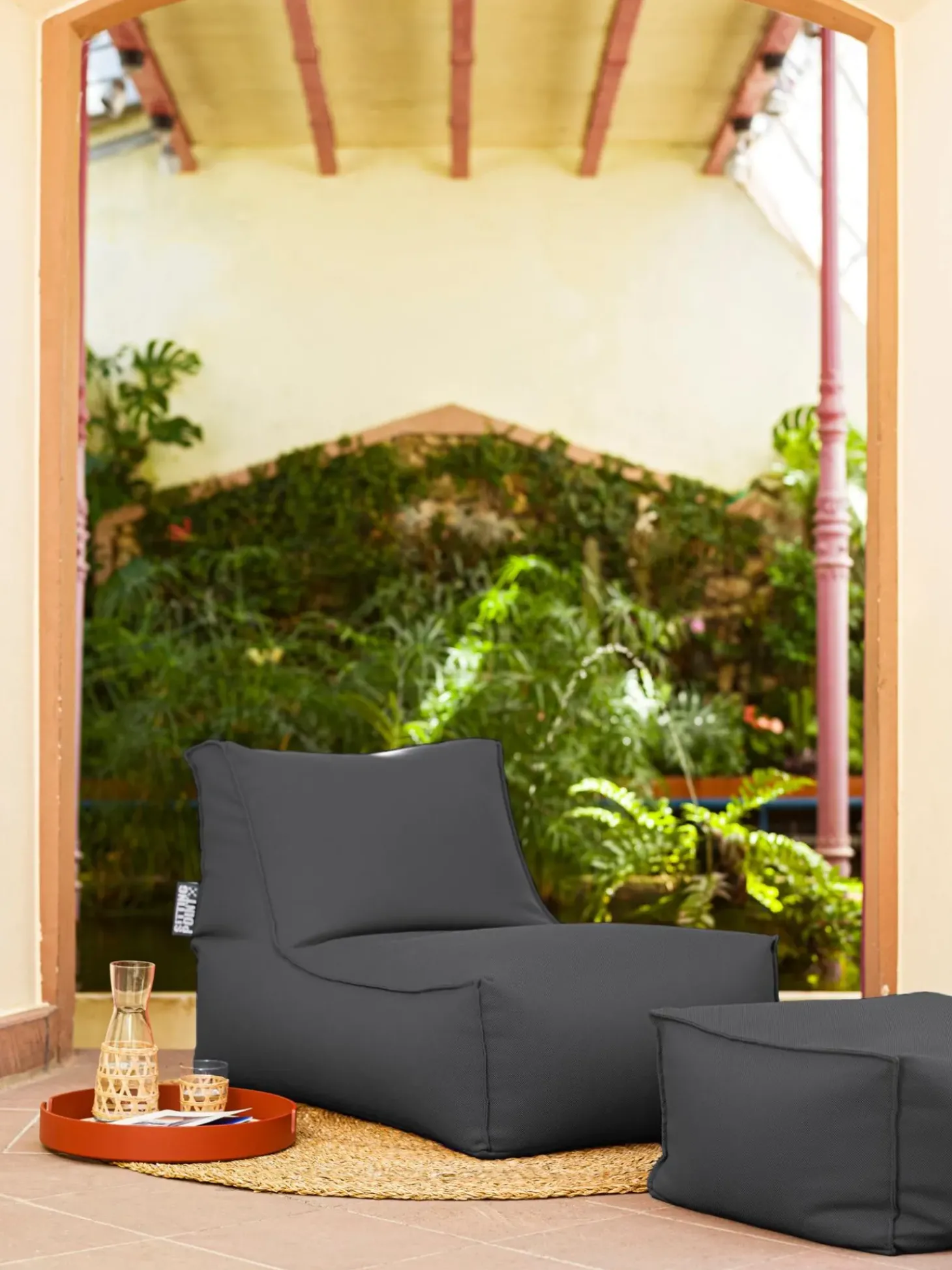 Puff Tumbona Para Exterior Korfu