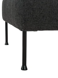 Reposapies Puf Cucita, Con Espacio De Almacenamiento