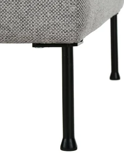 Reposapies Puf Cucita, Con Espacio De Almacenamiento