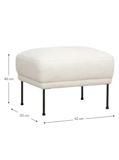 Reposapies Puf De Borreguillo Fluente