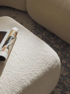 Reposapies Puf De Borreguillo Sofia