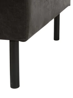 Reposapies Puf De Cuero Reciclado Hunter