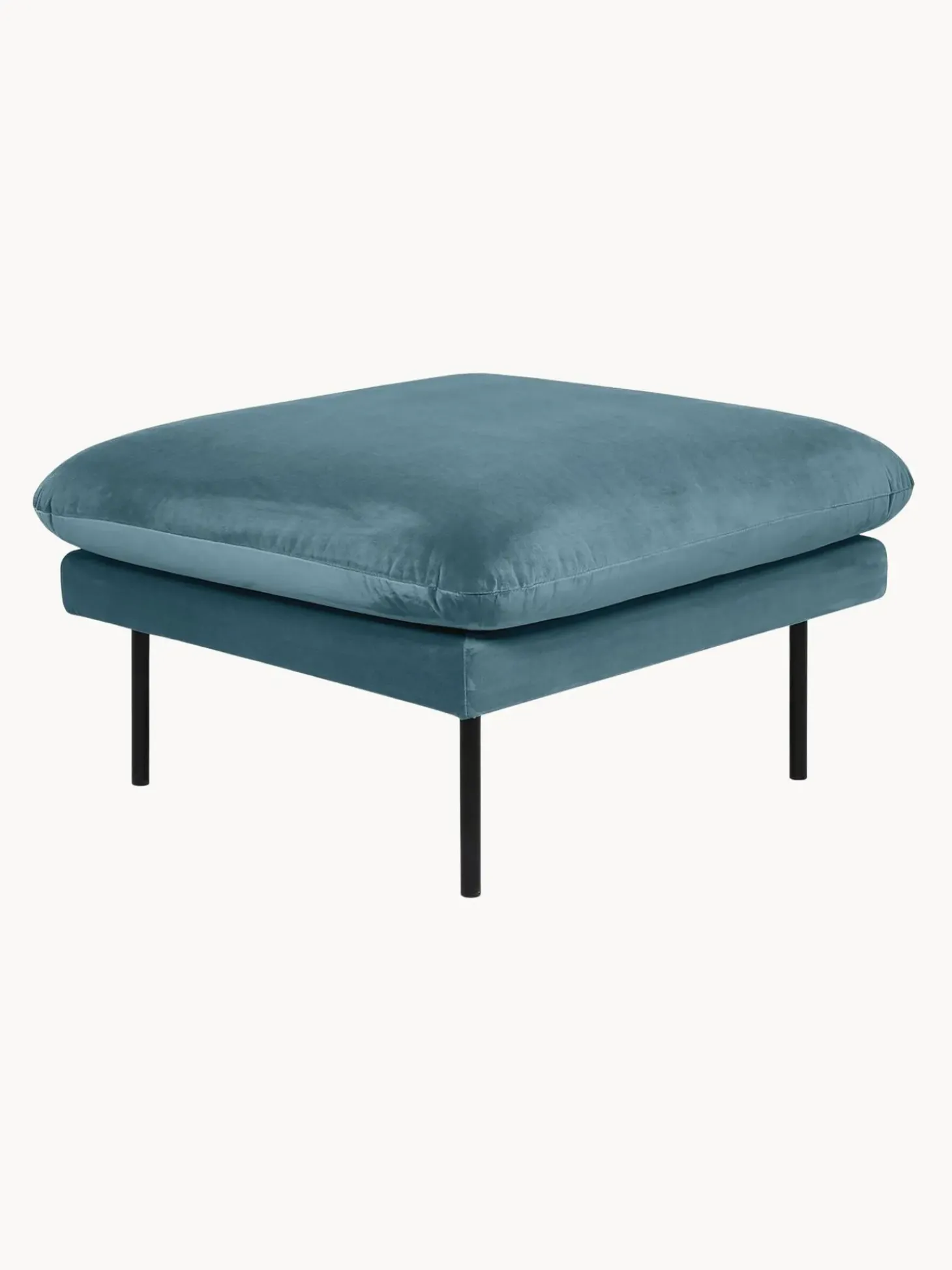 Reposapies Puf De Terciopelo Moby