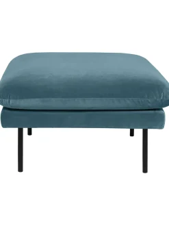 Reposapies Puf De Terciopelo Moby