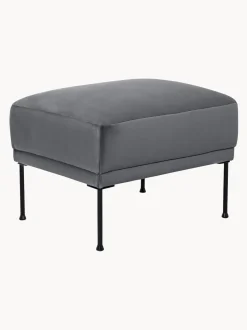 Reposapies Puf De Terciopelo Fluente